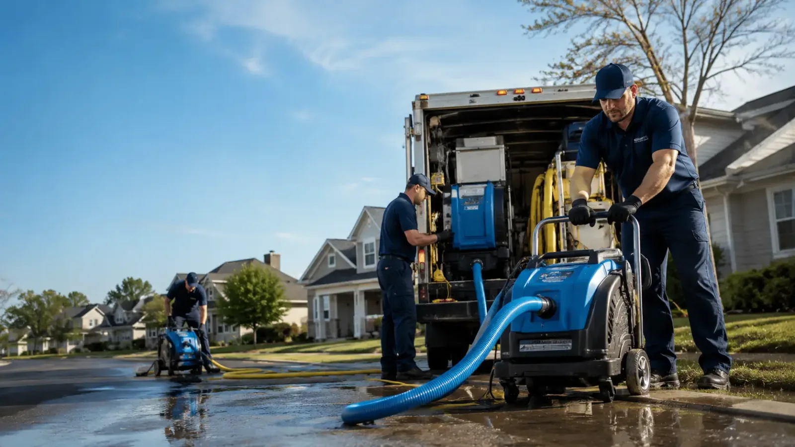 Flood Damage Cleanup in Hood, CA